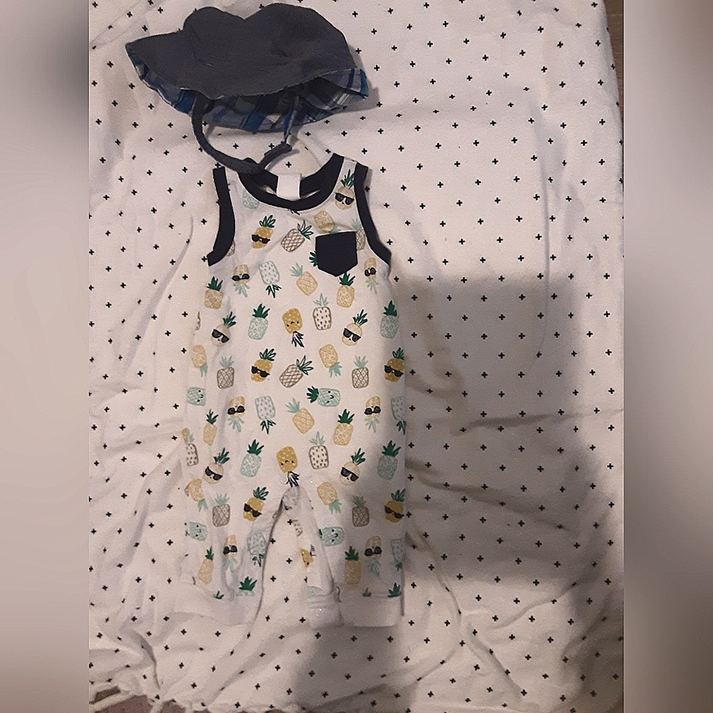 at the beach baby outfit